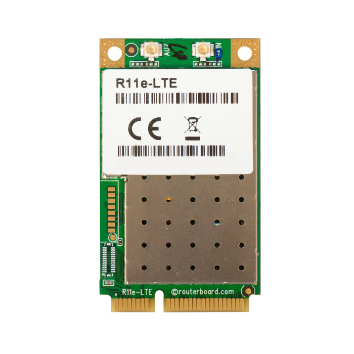 MikroTik 2G/3G/4G/LTE miniPCI-e card INTL [R11e-LTE]