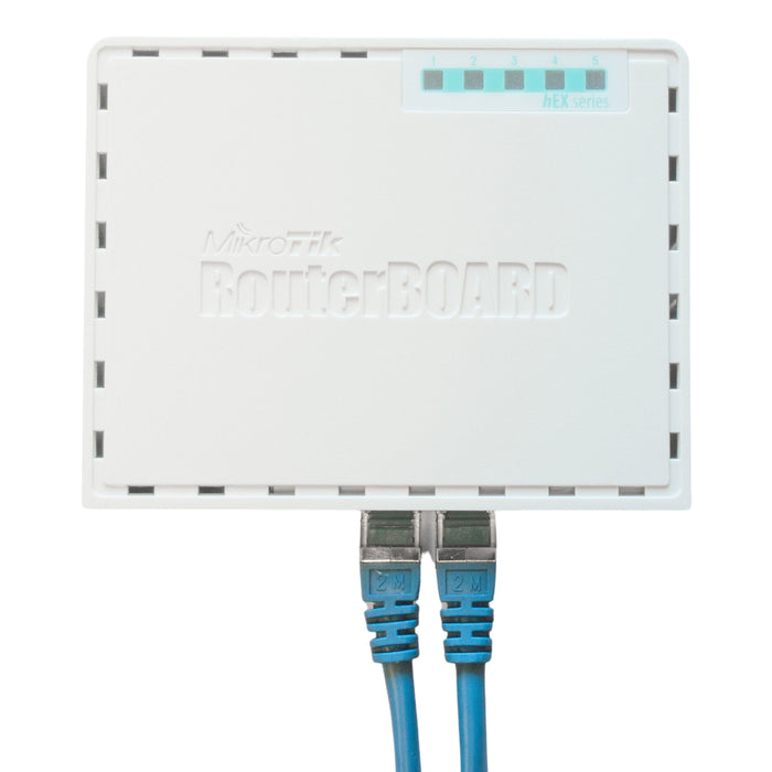 MikroTik hEX 5x Gigabit Ethernet, Dual Core Router [RB750Gr3]