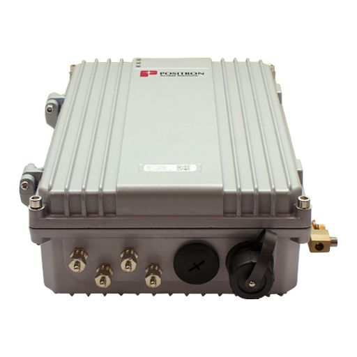 Positron CRX Outdoor 4-Port F-Type Coaxial G.hn Access Multiplexer with Reverse Power Feed