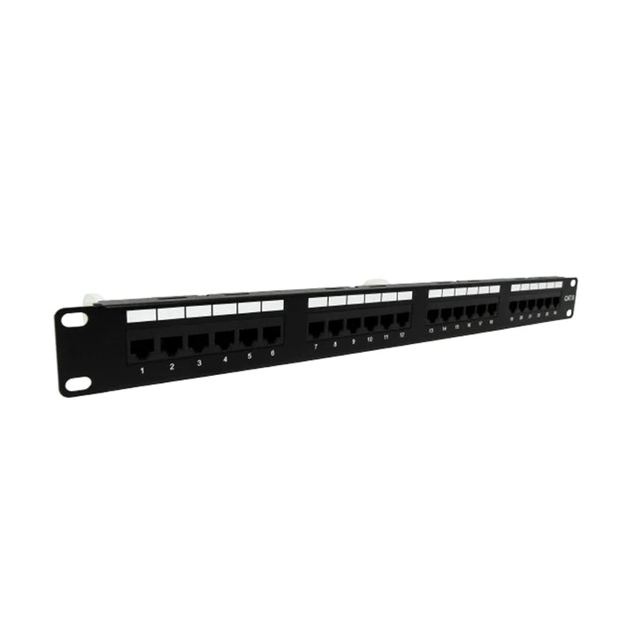 Primus Cable's Unshielded 24-Port CAT6 Patch Panel is an excellent choice for soho networks. This patch panel features 24 unshielded keystone jacks for Ethernet