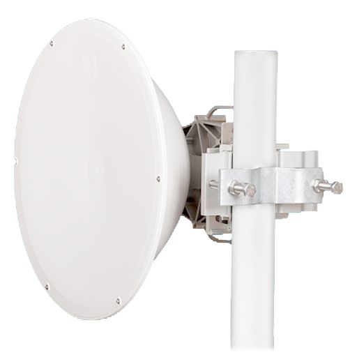Jirous 24-26.5 GHz 37.4-38.2 dBi 15.75 inch Parabolic Antenna with JDMW-900 AR Precision Mount