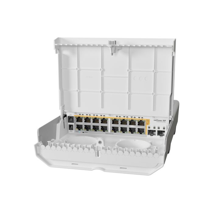 Mikrotik netPower 16P Outdoor 18-Port Switch [CRS318-16P-2S+OUT]