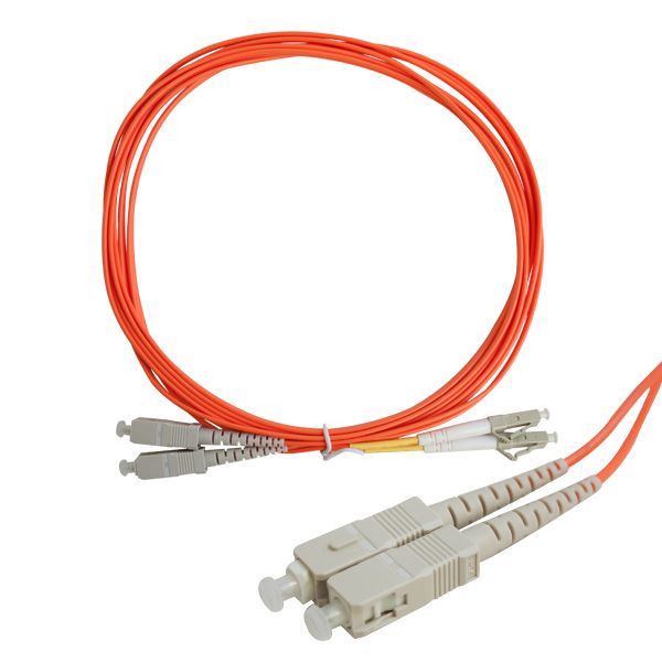 Maxxwave Fiber Patch Cable - Multi Mode - LC to SC Connectors (3m)