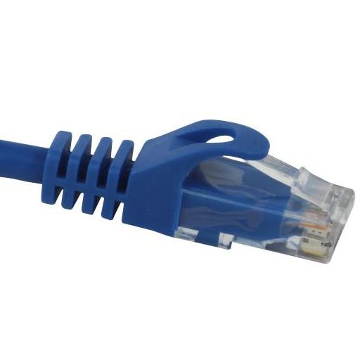 Primus Cable Blue Snagless Molded Boot CAT6 Ethernet Patch Cable RJ45-RJ45 15ft