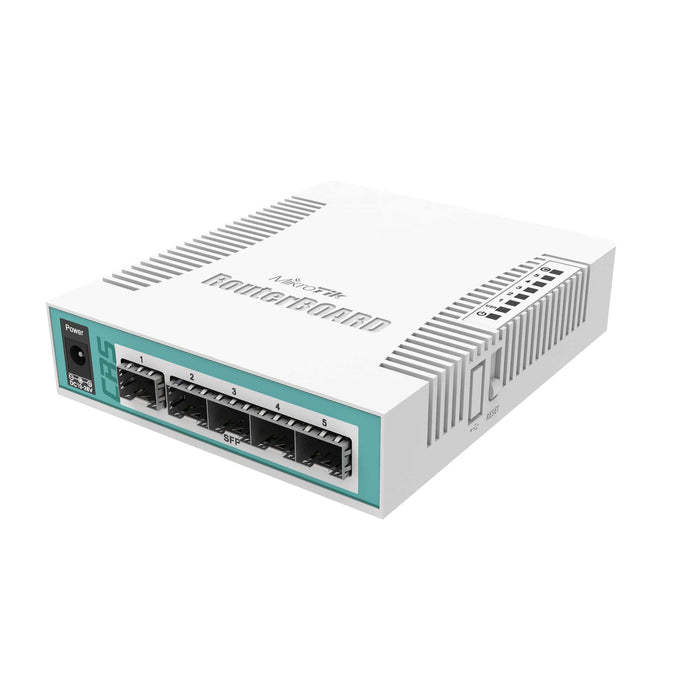 MikroTik Cloud Router Switch w/ 5x SFP 1x Combo [CRS106-1C-5S]