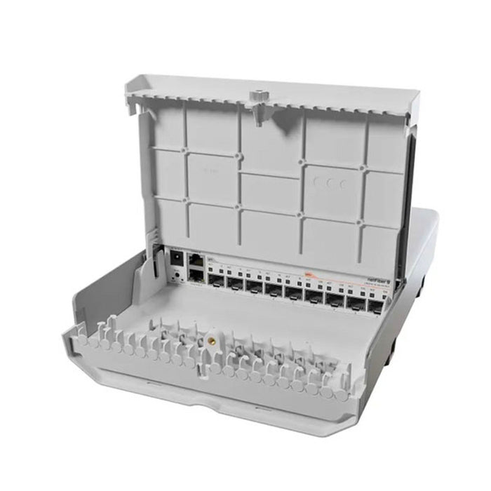 MikroTik CRS310-1G-5S-4S+OUT netFiber 9 Outdoor Fiber Switch with 4x 10G SFP+