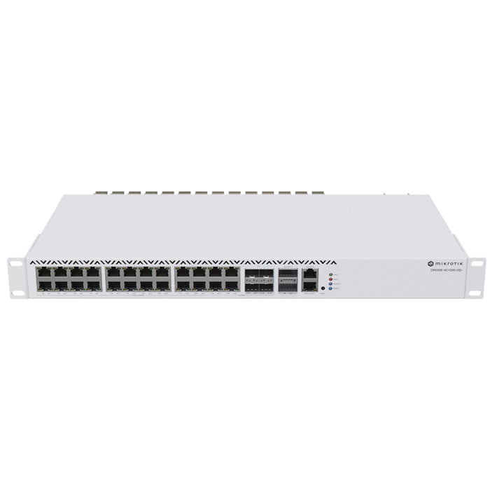 MikroTik CRS326 Cloud Router Switch w/ 20x 2.5 Gigabit Ethernet, 4x Combo Ports and 2x 40 Gbps QSFP+ [CRS326-4C+20G+2Q+RM]