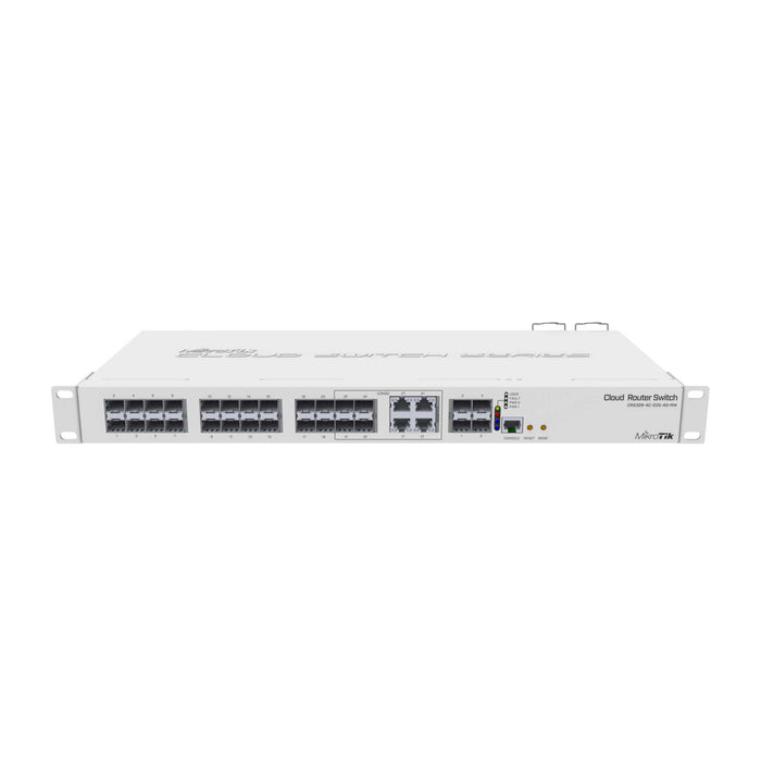 MikroTik CRS328-4C-20S-4S+RM Fiber Aggregation Switch with 20 SFP & 10G SFP+ Ports