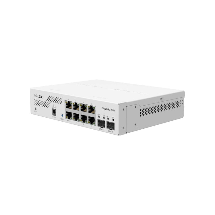 MikroTik Cloud Smart Switch with 8x GbE 2x10G SFP+ [CSS610-8G-2S+IN]