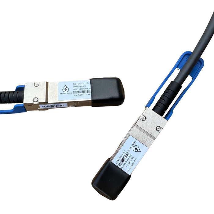 Tensor Juice 200G QSFP56 DAC Cable, 1M | NVIDIA/Mellanox Compatible