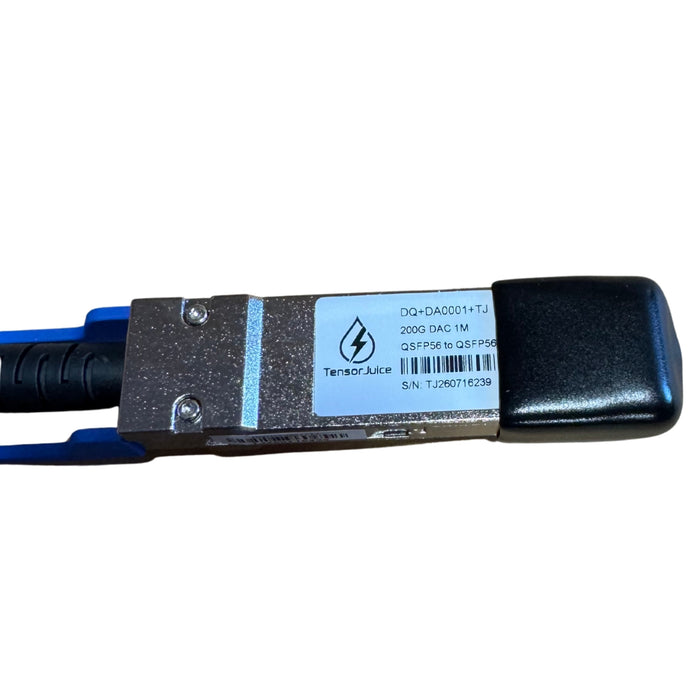 Tensor Juice 200G QSFP56 DAC Cable, 1M | NVIDIA/Mellanox Compatible