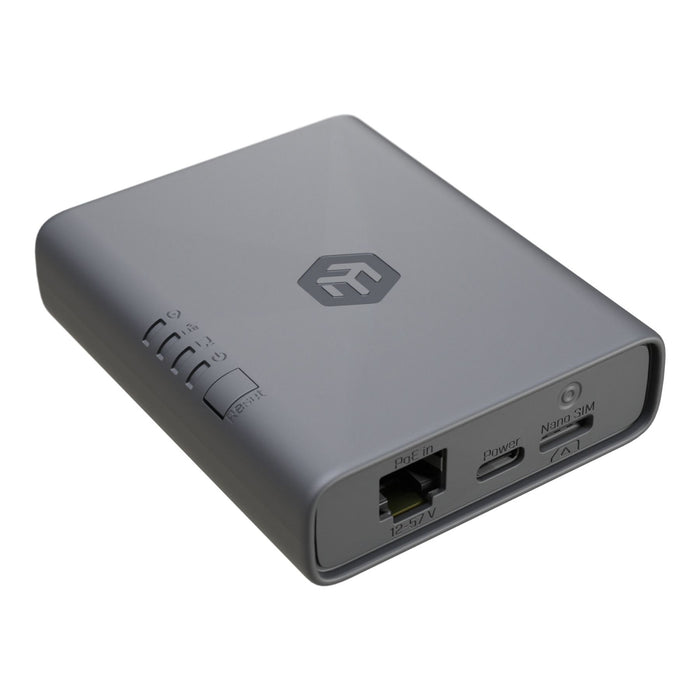 MikroTik KNOT Embedded LTE4 Global EG25-G&KNe industrial LTE gateway front view