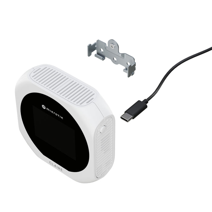 MikroTik CLAIRÉ Indoor Air Quality Monitor – White [IAQM-THC2PV-W]