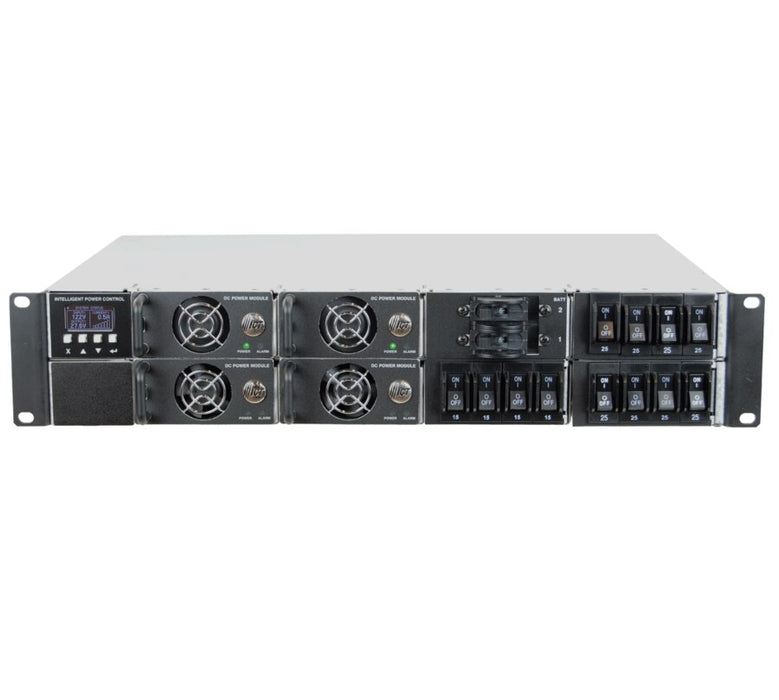 ICT Intelligent 2U High Power Shelf with Dual-Breaker Battery Management Module [ICT-2U4P]