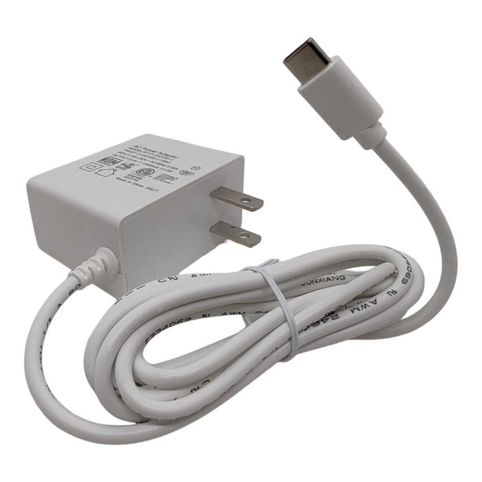 MikroTik 5V 2.4A 12W USB-C Power Supply for L41G-2axD, Type A (US) plug [MT13-052400-U15BG]