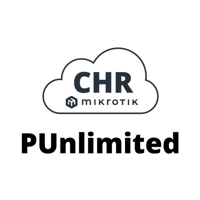 MikroTik Cloud Hosted Router P-Unlimited License [CHR-P-Unlimited]