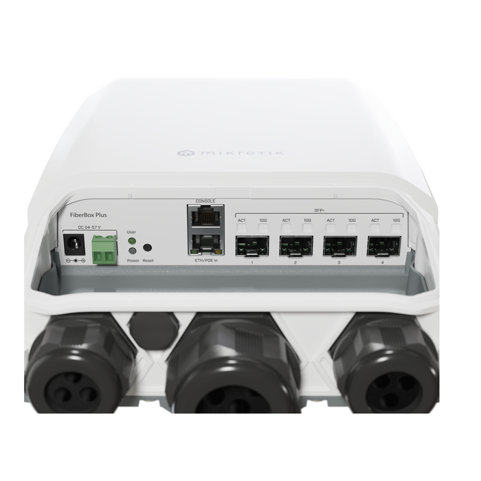 MikroTik FiberBox Plus Outdoor 10G Switch with 4x SFP+ [CRS305-1G-4S+OUT]