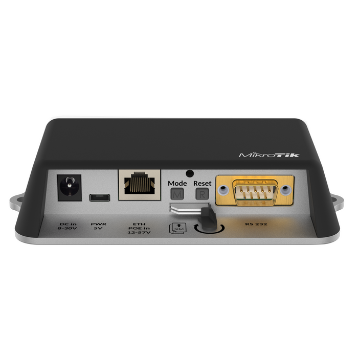 MikroTik LtAP Mini Series 2.4GHz Dual-Chain 1.5dBi Access Point US [RB912R-2nD-LTm&R11e-LTE-US]