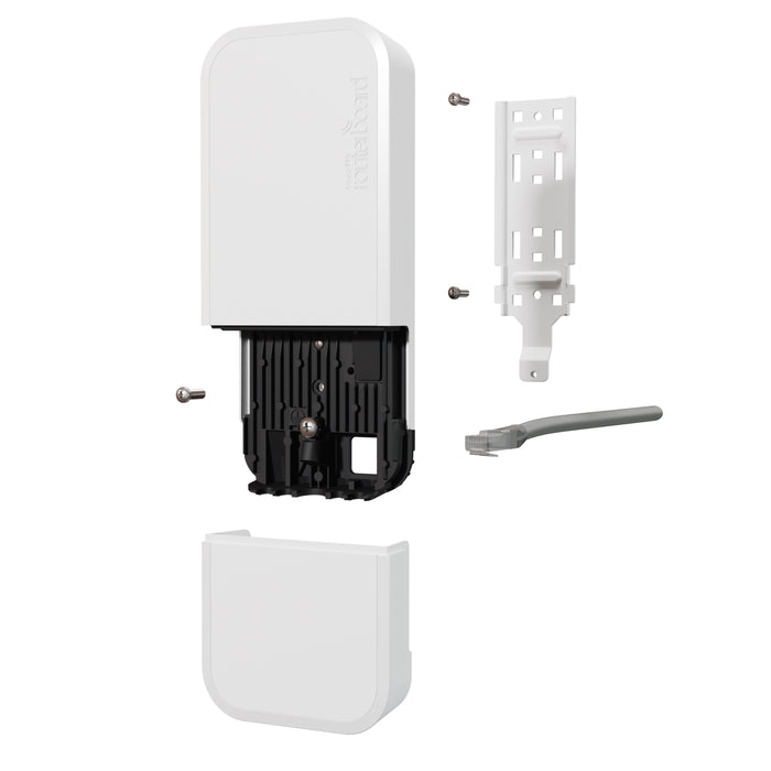MikroTik wAP ac 2 Gigabit Port PoE Dual Band Access Point (White) INTL [RBwAPG-5HacD2HnD]