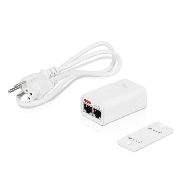 Ubiquiti 24V PoE Adapter (White) [POE-24-7W-G-WH]