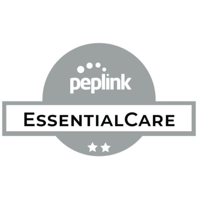 Peplink EssentialCare Extended Warranty for MAX HD4 MBX 5G - 1 Year [SVL-MAX-HD4-MBX-5G-1Y]