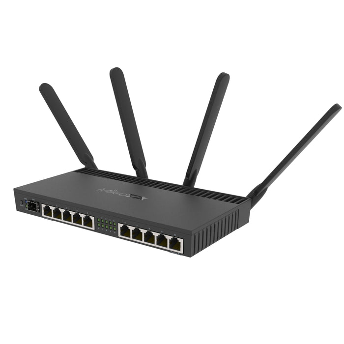 MikroTik RB4011 Dual-Band SFP+ 4 Chain 10 Gigabit Ports L5 (INTL) [RB4011iGS+5HacQ2HnD-IN]