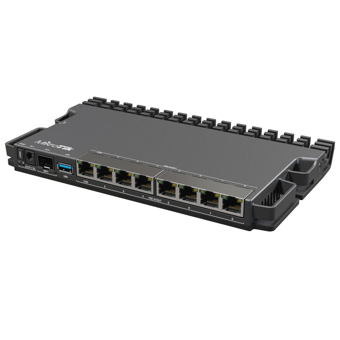 MikroTik RB5009UPr+S+IN PoE Router with 2.5G Ethernet & 10G SFP+