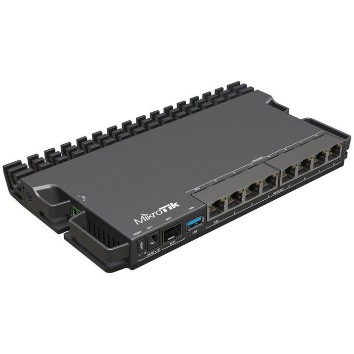 MikroTik RB5009UPr+S+IN PoE Router with 2.5G Ethernet & 10G SFP+