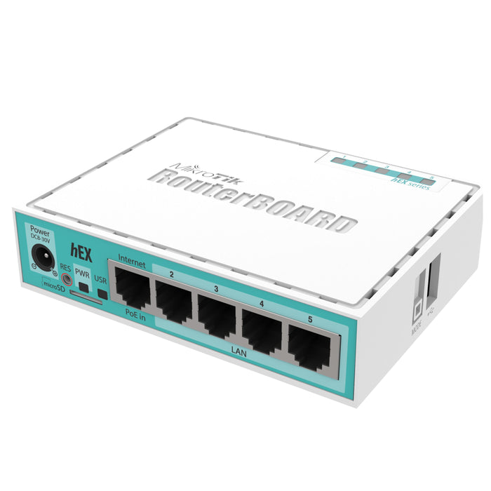 MikroTik hEX 5x Gigabit Ethernet, Dual Core Router [RB750Gr3] — Baltic  Networks