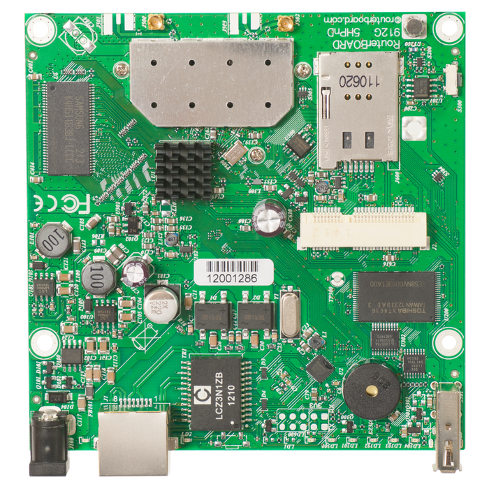 MikroTik RouterBOARD 600MHz CPU (US Version) [RB912UAG-5HPnD-US]