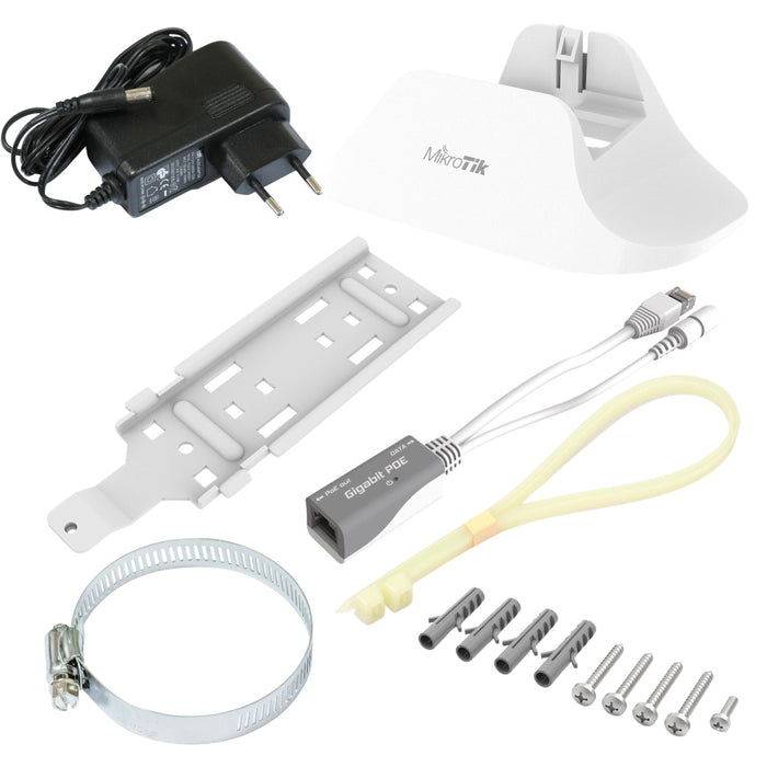 MikroTik Wireless Wire 60GHz PTP Gigabit Link Kit [RBwAPG-60adkit]