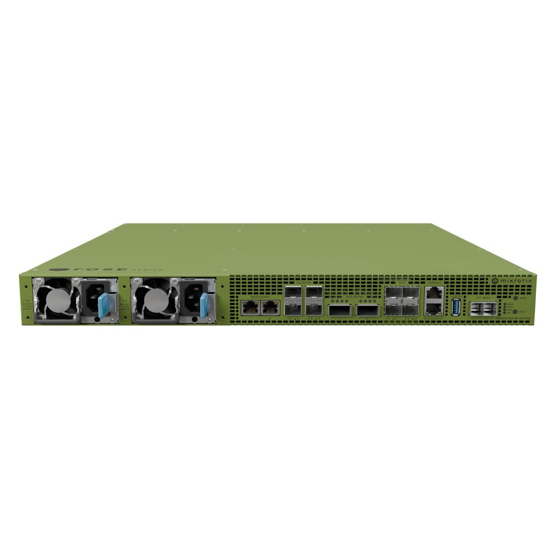 MikroTik RDS2216 Data Server with 20x NVMe & 100G Networking