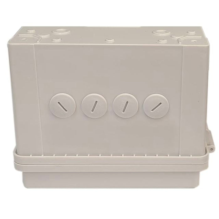 Tycon Systems 11 x 7 x 6in UV Resistant Polycarbonate IP66 Enclosure [ENC-PL-11x7x6]