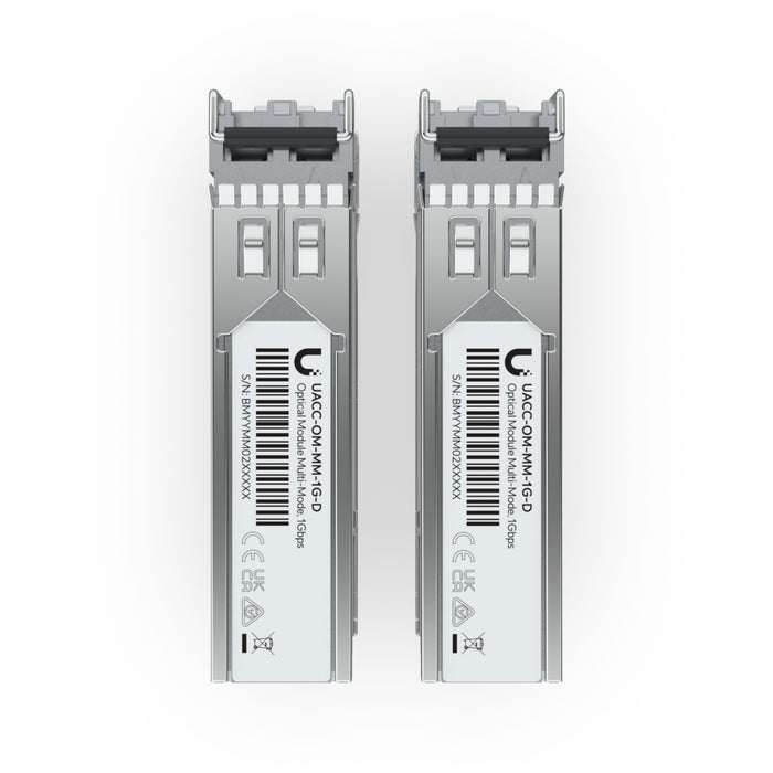 Ubiquiti 1G Multi-Mode Optical Module (2-Pack) [UACC-OM-MM-1G-D-2]