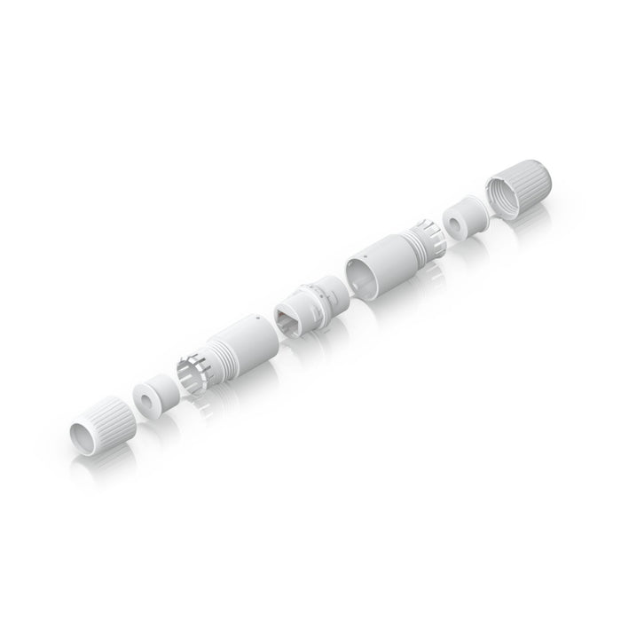 Ubiquiti RJ45 Inline Coupler Outdoor, 2-Pack [UACC-RJ45-Coupler-C6A-Outdoor]