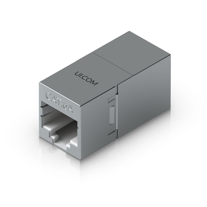 Ubiquiti RJ45 Inline Coupler Indoor, 10-Pack [UACC-RJ45-Coupler-C6A]