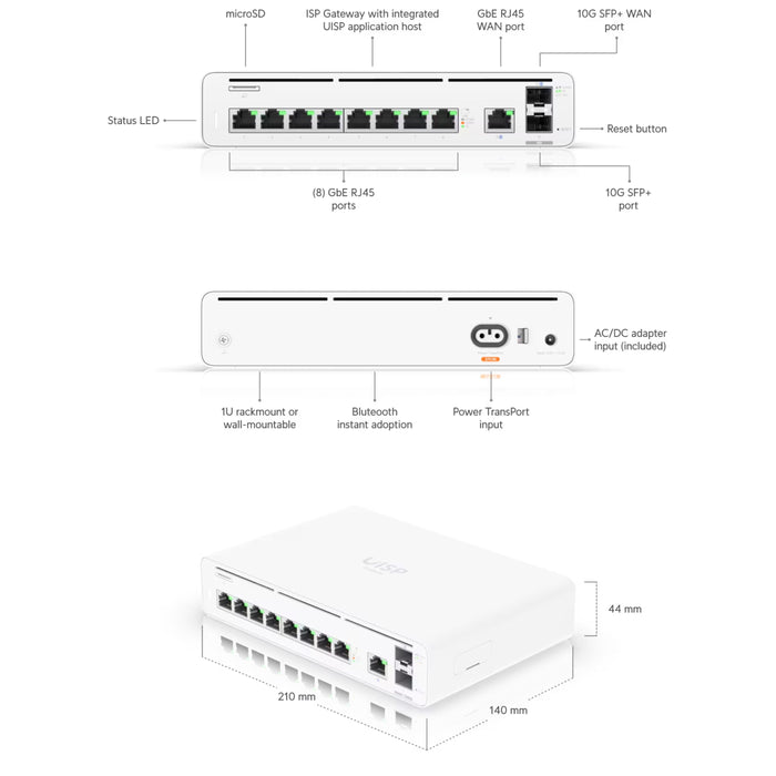 Ubiquiti UISP Console [UISP-Console]