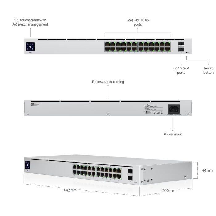 Ubiquiti UniFi Switch Standard 24 [USW-24]