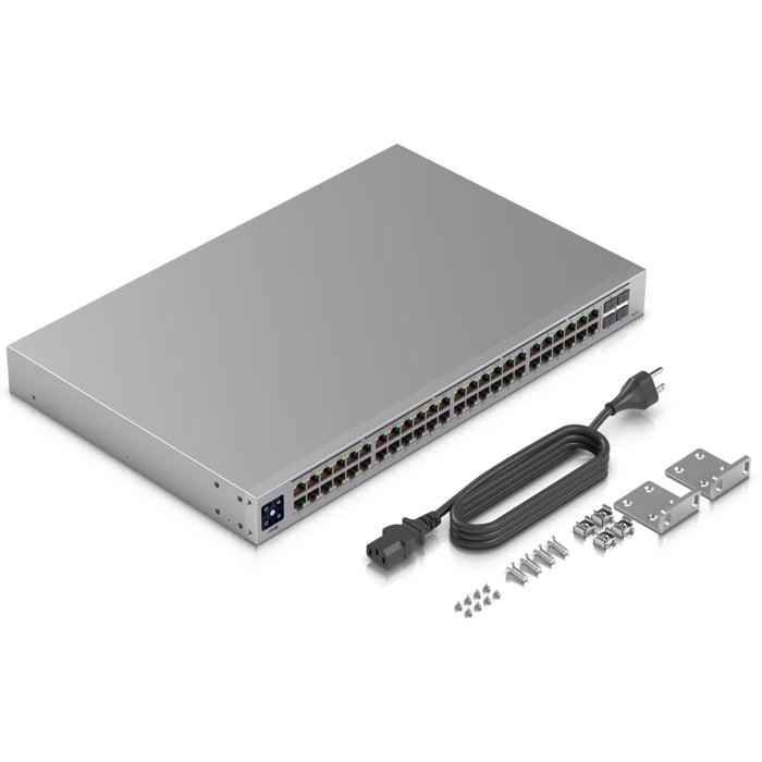 Ubiquiti UniFi Standard 48 PoE Switch, 195W [USW-48-POE]