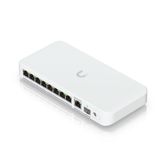 Ubiquiti UniFi Flex 2.5G PoE Switch, 196W [USW-Flex-2.5G-8-PoE]