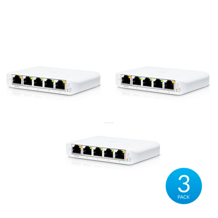  Ubiquiti Networks UniFi Switch Flex Mini (3-Pack