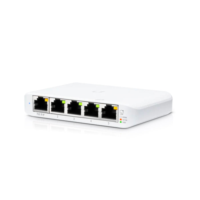 Ubiquiti UniFi Compact 5-Port Gigabit Layer 2 Ethernet Switch 5-Pack [USW-Flex-Mini-5]