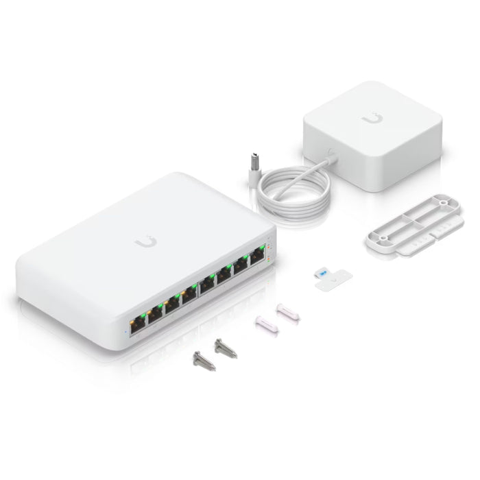 Ubiquiti UniFi Lite 8 PoE Switch, 52W [USW-Lite-8-POE]