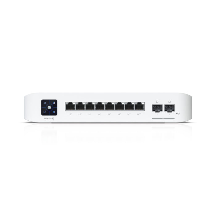 Ubiquiti UniFi Pro 8 PoE Switch, 120W [USW-Pro-8-PoE]