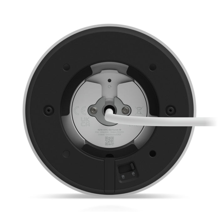 Ubiquiti UniFi G6 Turret Camera, White [UVC-G6-Turret-W]