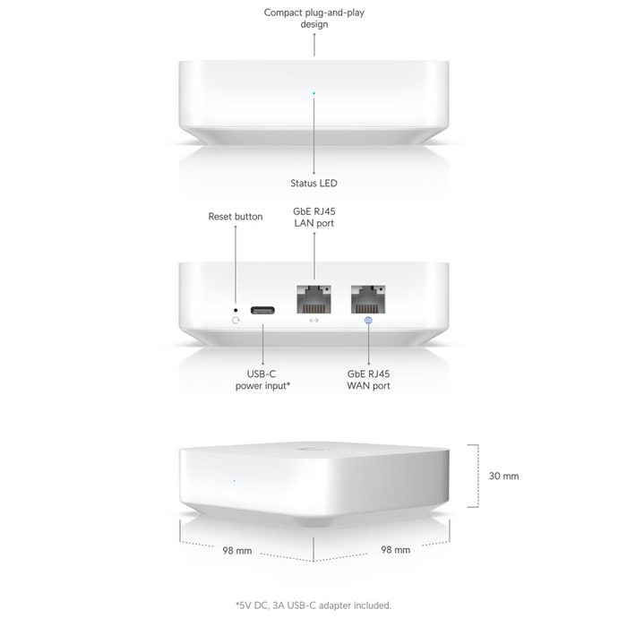 Ubiquiti UniFi Gateway Lite [UXG-Lite]