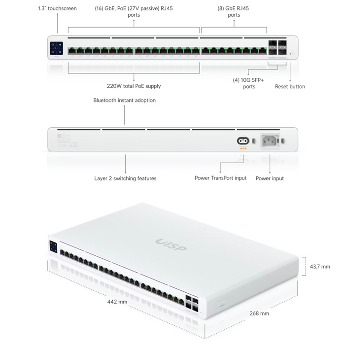 Ubiquiti UISP Switch Pro [UISP-S-Pro]