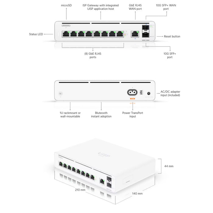 Ubiquiti UISP Console [UISP-Console]
