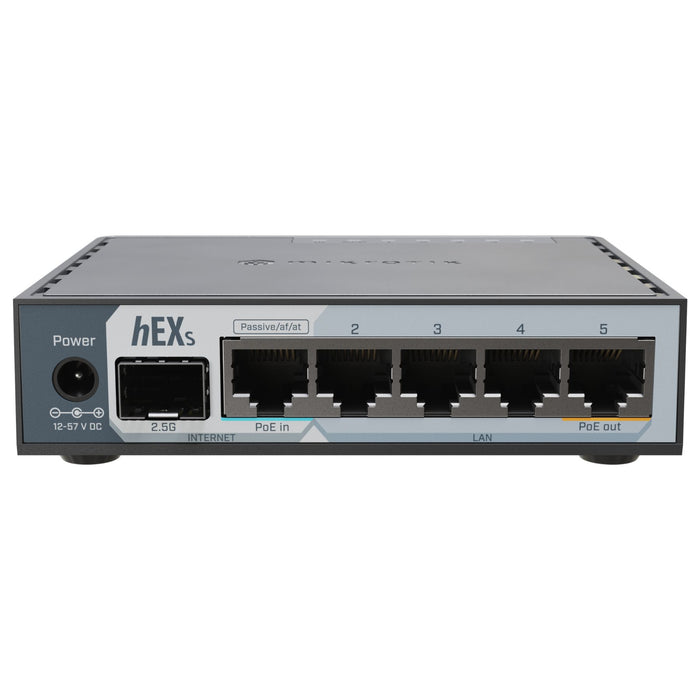 MikroTik hEX S (E60iUGS) 5-Port Gigabit Router with SFP