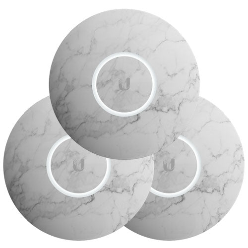 Ubiquiti nanoHD / U6 Lite Access Point Cover, Marble (3-Pack) [nHD-cover-Marble-3]